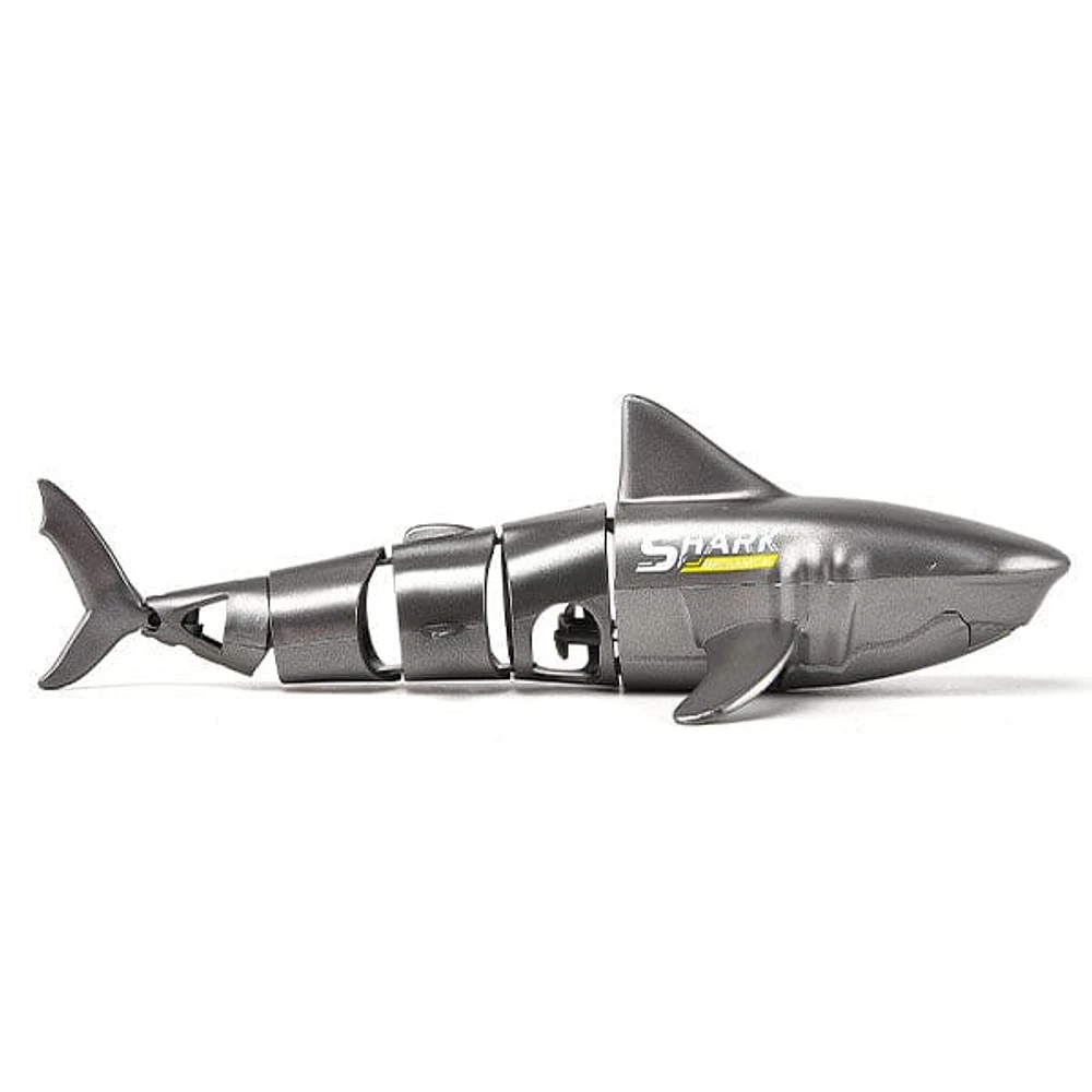 AquaThriller Submersible RC Animatronic Swimming Shark Water Toy (Includes Spare Battery)