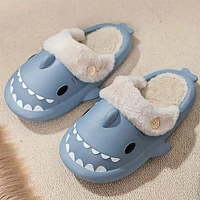 Shark Shhhandals Unisex Anti-Slip Winter Slides (Multiple Sizes)