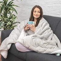 Dream Away Sherpa Fleece Weighted Blanket (Multiple Weights)