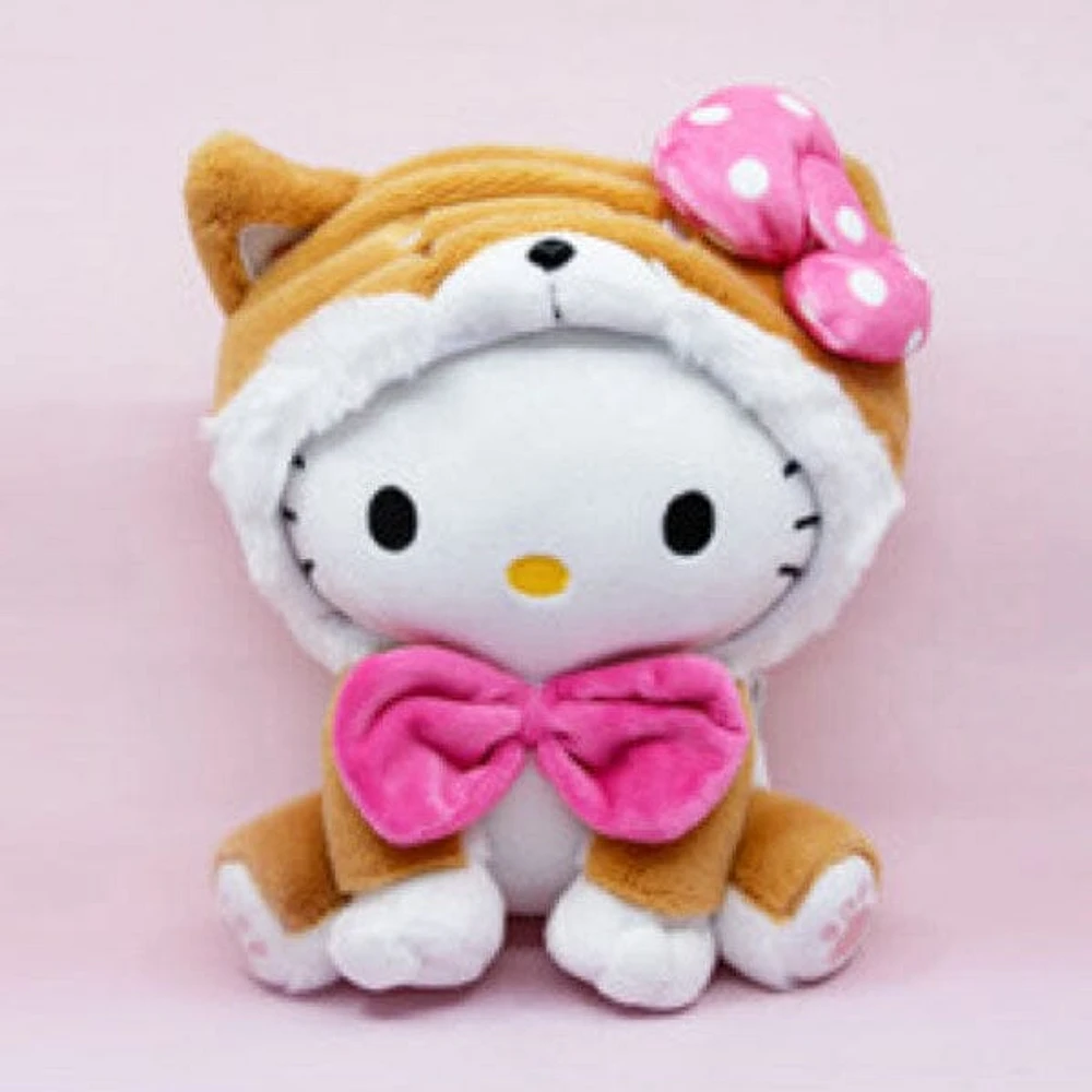 Sanrio 10" Hello Kitty & Friends Shiba Inu Puppy Costume Plush Toy (1pc) Multiple Styles