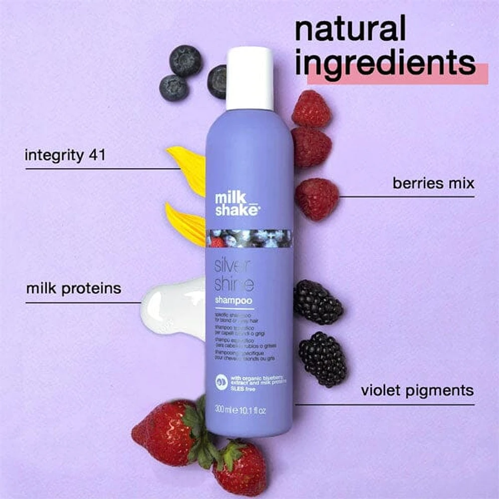 milk_shake Icy Blond Black Shampoo (300mL) w/ Milk Protein & Grape Seed Oil