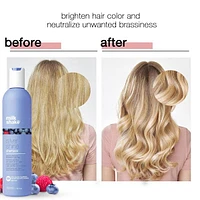 milk_shake Icy Blond Black Shampoo (300mL) w/ Milk Protein & Grape Seed Oil