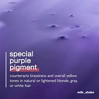 milk_shake Icy Blond Black Shampoo (300mL) w/ Milk Protein & Grape Seed Oil