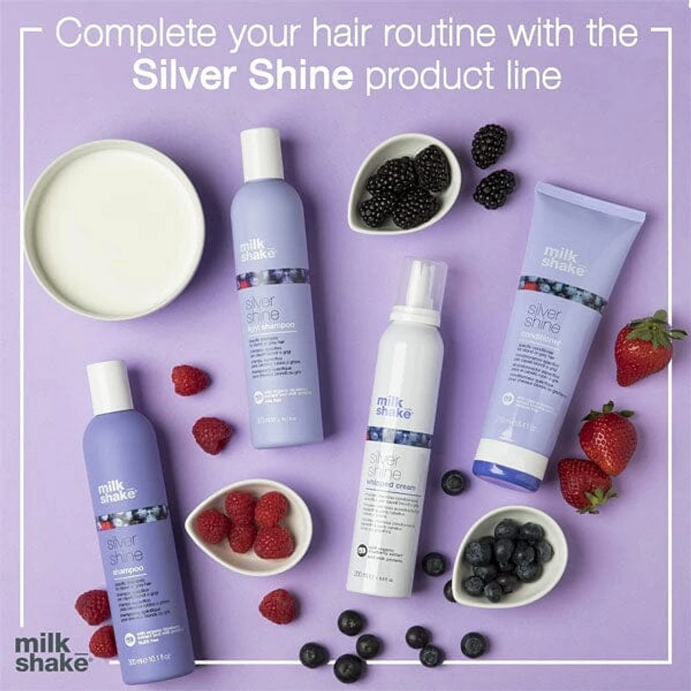 milk_shake Icy Blond Black Shampoo (300mL) w/ Milk Protein & Grape Seed Oil