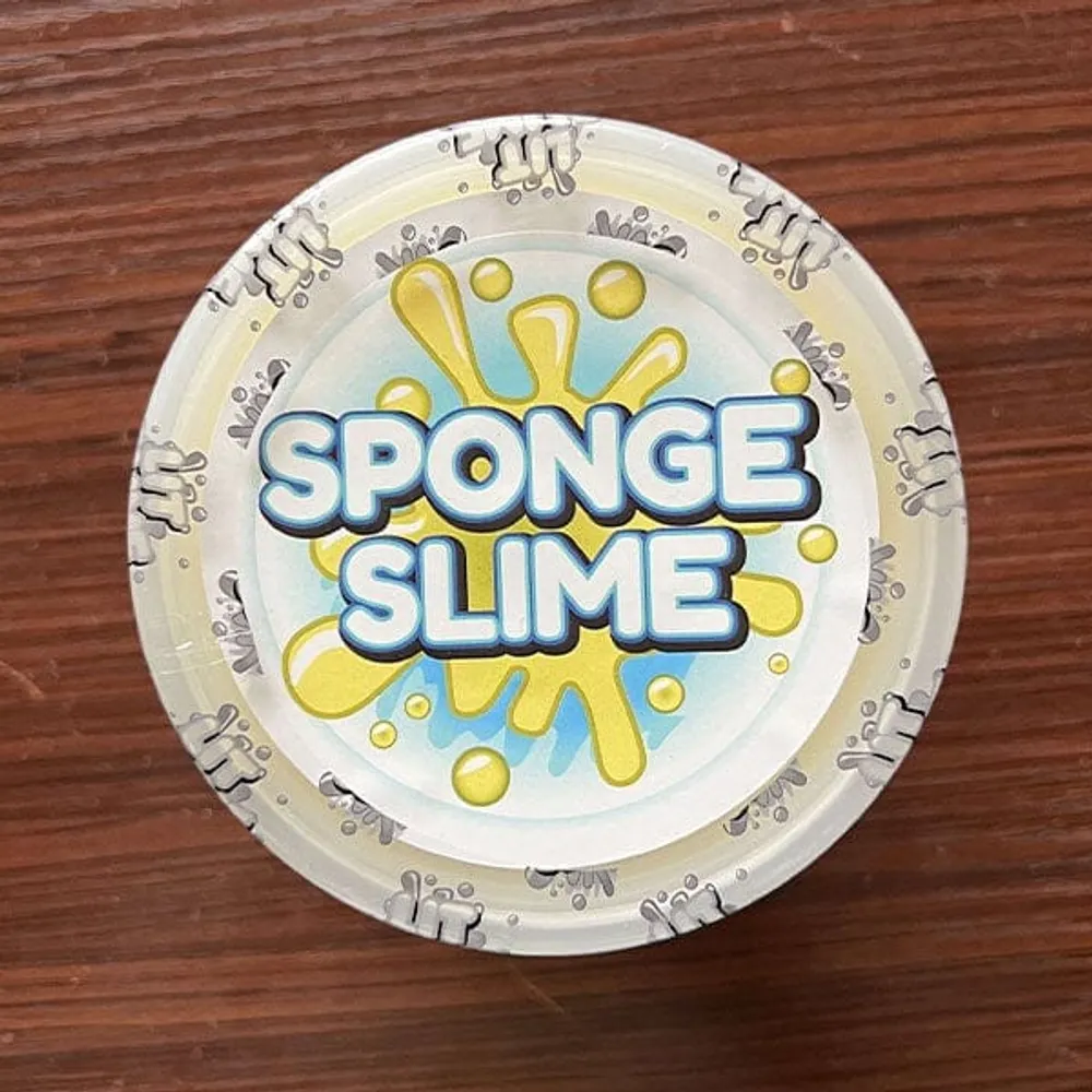 Sponge Slime (7.1oz) SpongeBob SquarePants Novelty Fidget Putty | Showcase Exclusive