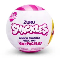 ZURU™ 5 Surprise™ Mini Brands Snackles Mystery Mini 5" Plush Capsule | Series 1 Wave 1