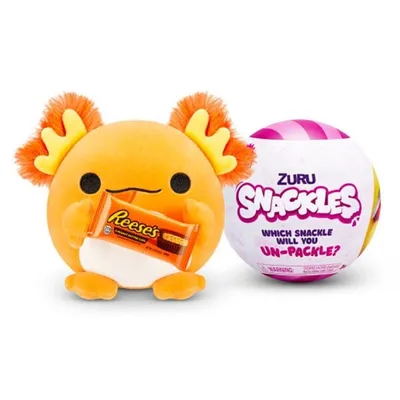 ZURU 5 Surprise Mini Brands Snackles Mystery Mini 5" Plush Capsule Series 1 Wave 1