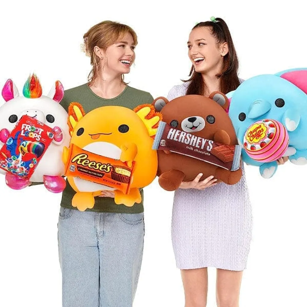 ZURU™ Mini Brands Snackles 17" Plush Series 1 | Character Ships Assorted