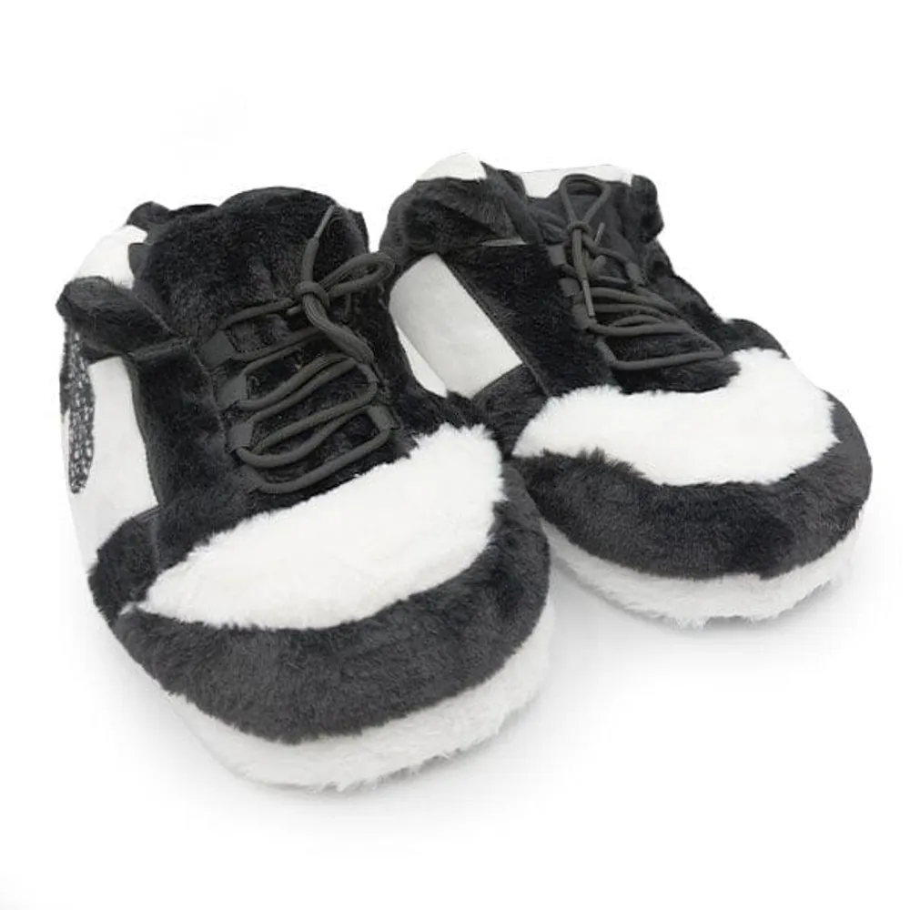 Plush Sneaker Slippers