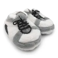 Plush Sneaker Slippers