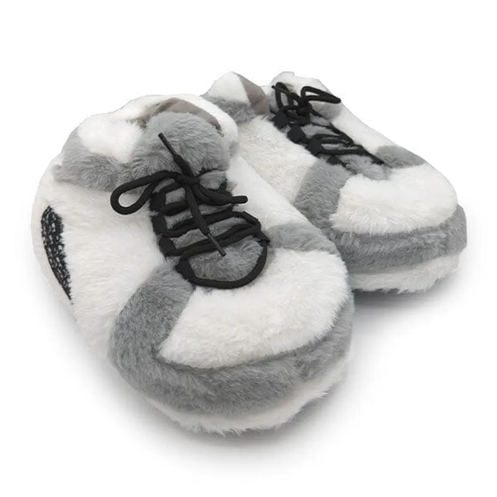 Plush Sneaker Slippers