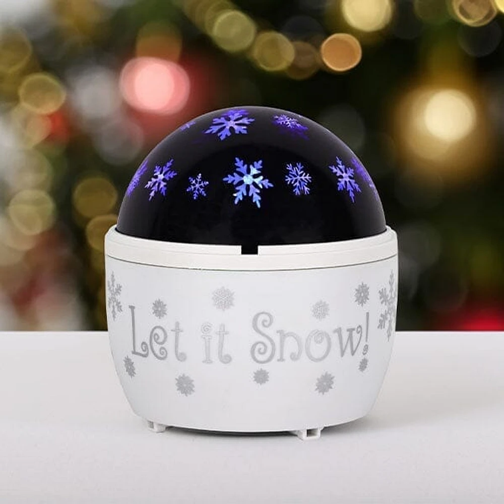 BlizzBrite "Let It Snow" LED Snowflake Projector | As Seen on Social!