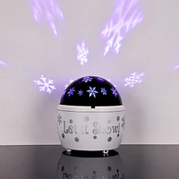 BlizzBrite "Let It Snow" LED Snowflake Projector | As Seen on Social!