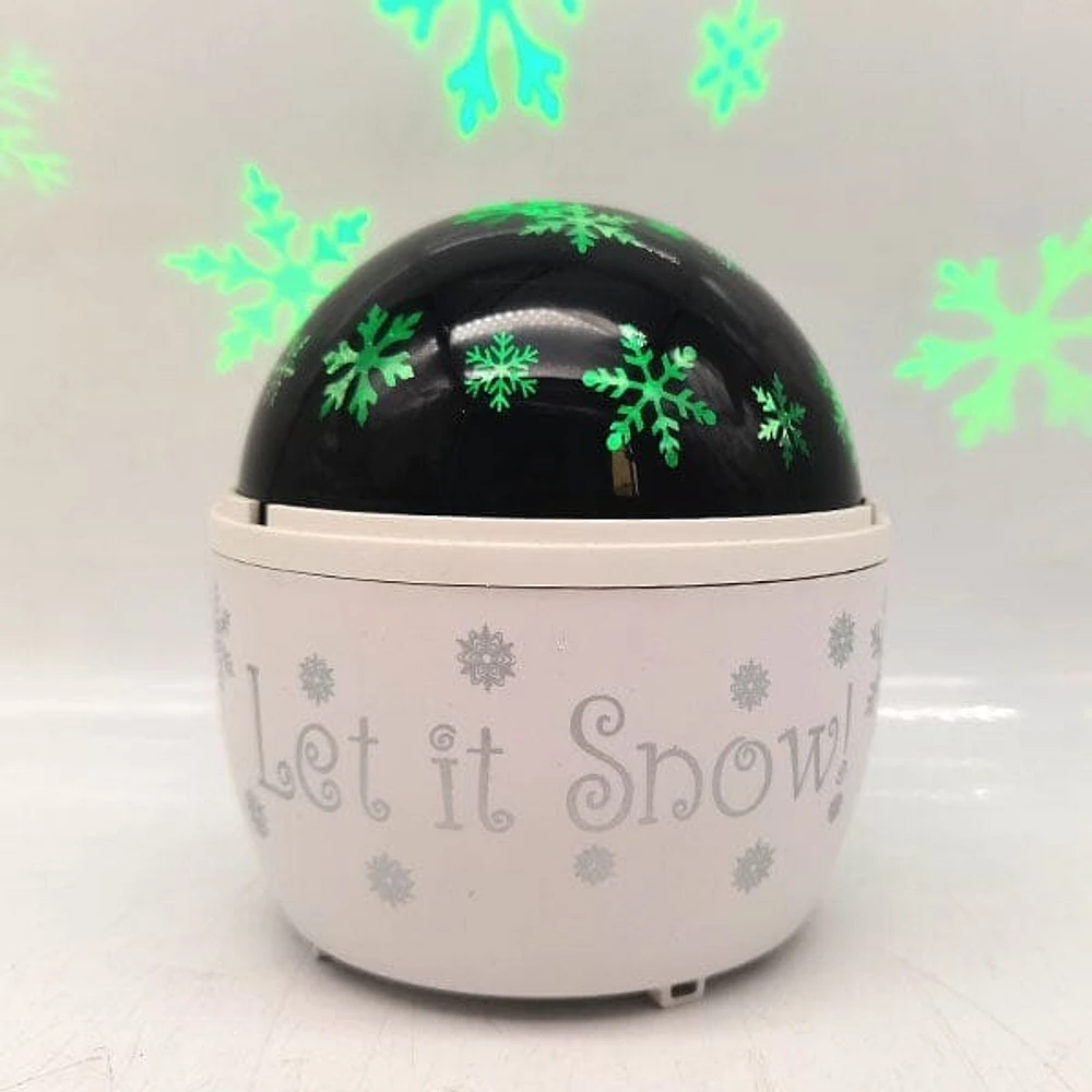 BlizzBrite "Let It Snow" LED Snowflake Projector | As Seen on Social!