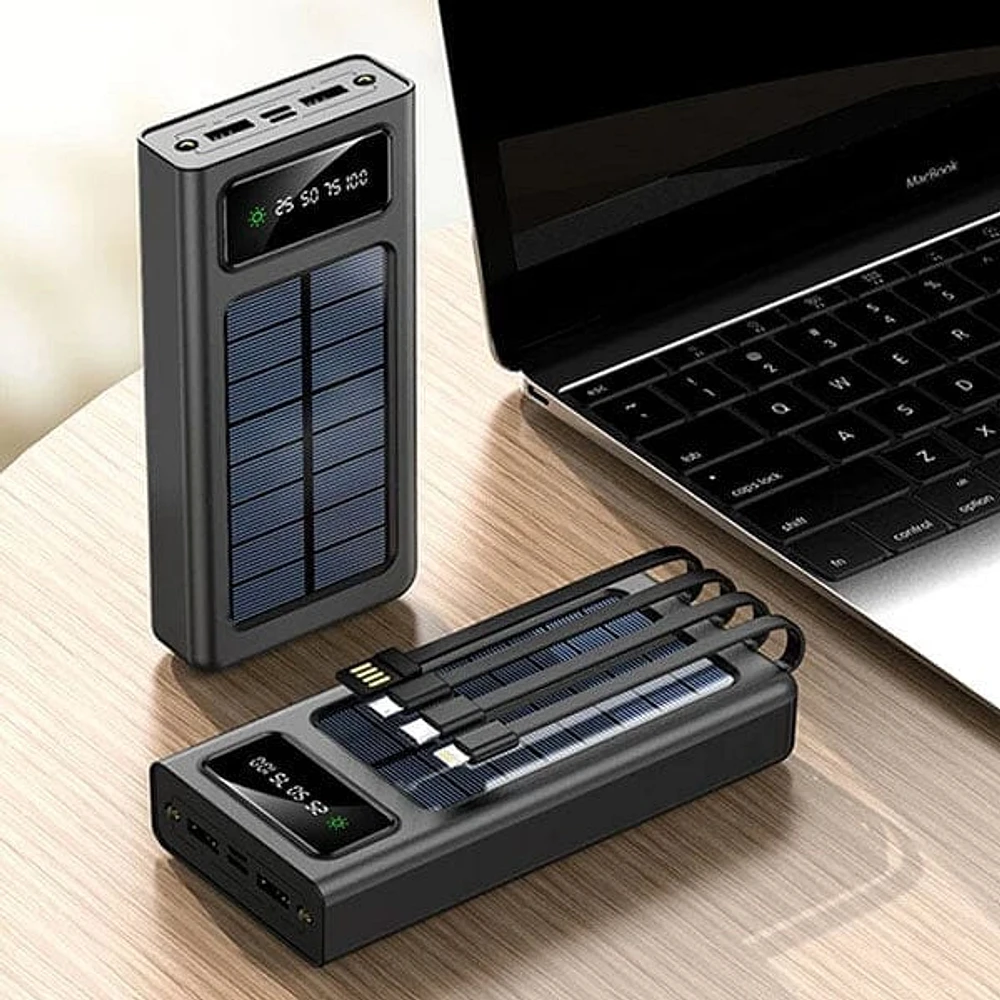 GearWaves: Solar Power Bank Charger