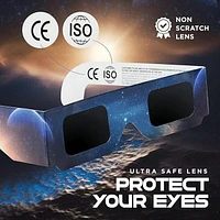 Solar Eclipse Glasses 2025 (1 Pair) AAS Approved