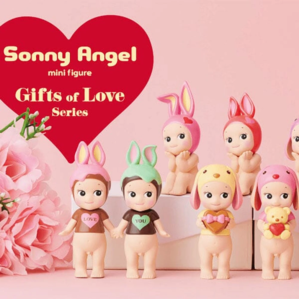 Sonny Angel "Gifts Of Love" Limited Series Mini Cherub Figurine Blind Box (1pc)