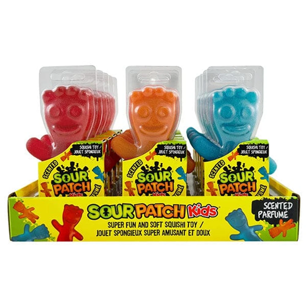 Sour Patch Kids Shaped Scented Squishy Fidget Stress Ball Toy (1pc) Assorted Colors