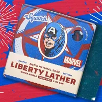 Dr. Squatch® All-Natural Bar Soap For Men | Marvel's Avengers™ Collection (4 Bars) | Limited Edition