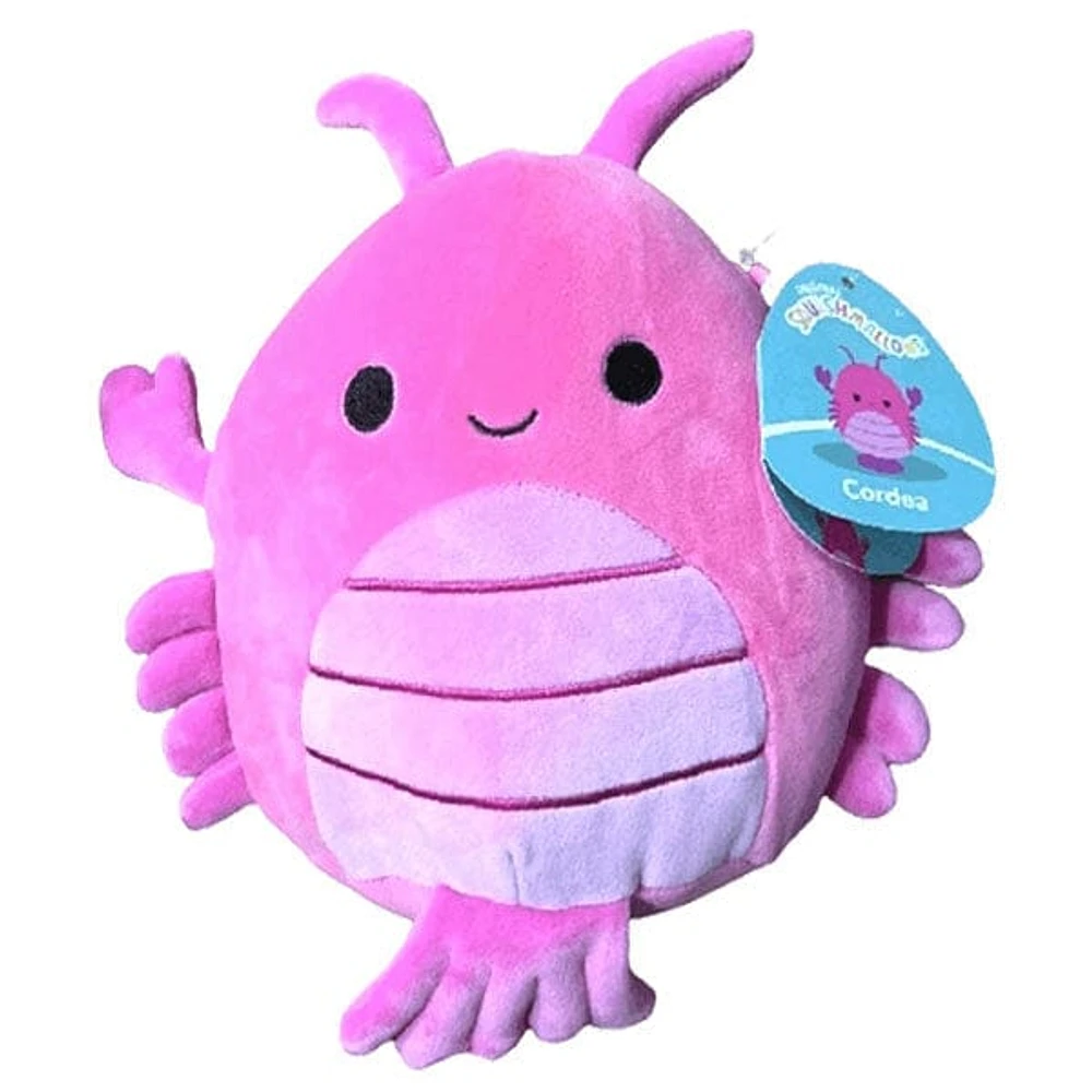 Squishmallows Super Soft Plush Toy 7.5" 2024 Cordea The Pink Lobster