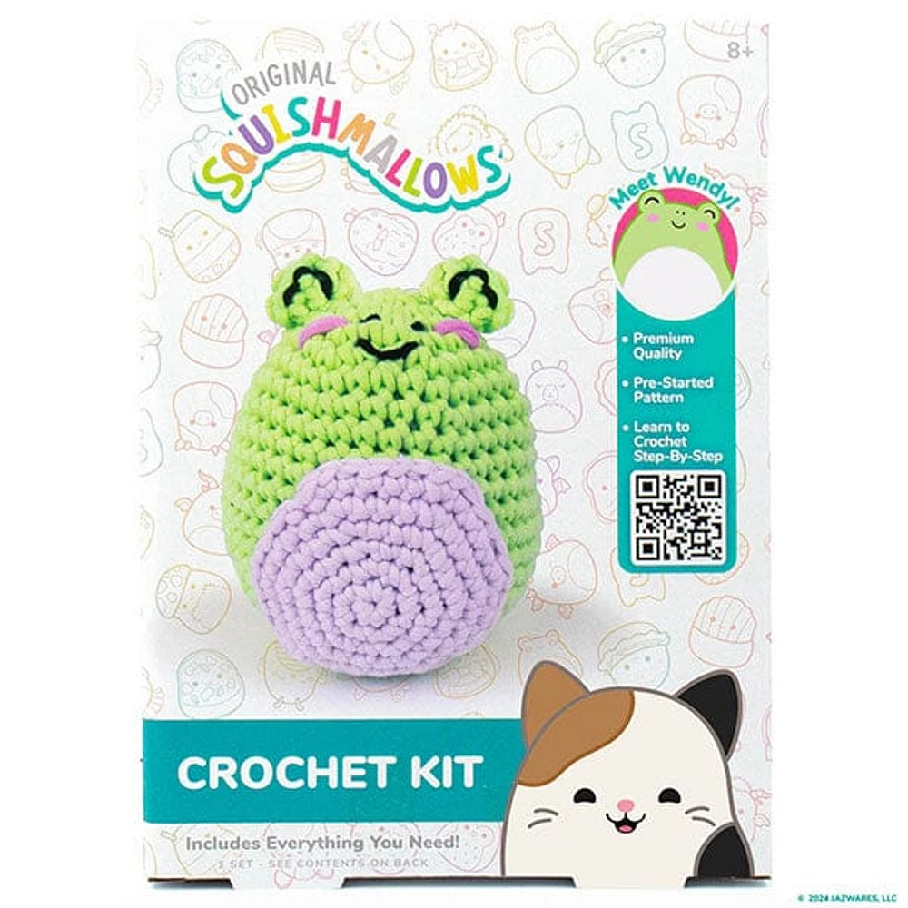 Squishmallows DIY Crochet Plush Toy Complete Kit (Multiple Characters)