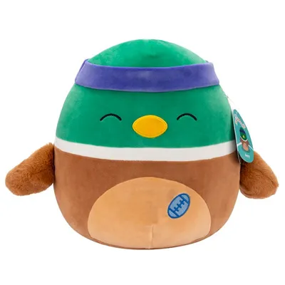 Squishmallows Super Soft Plush Toys | 7.5" Avery the Duck (Football Headband) | Pre-Order