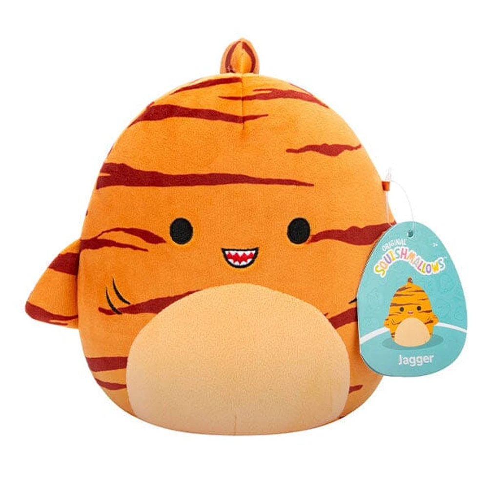 Squishmallows Super Soft Plush Toys 7.5" Jagger The Tiger Shark