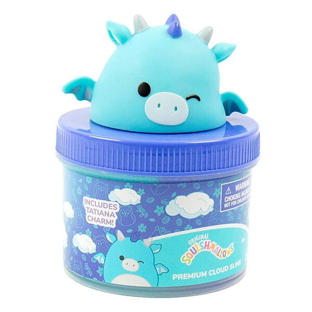 Squishmallows Premium Cloud Slime Fidget Putty Jar Multiple Scents & Styles (Wave