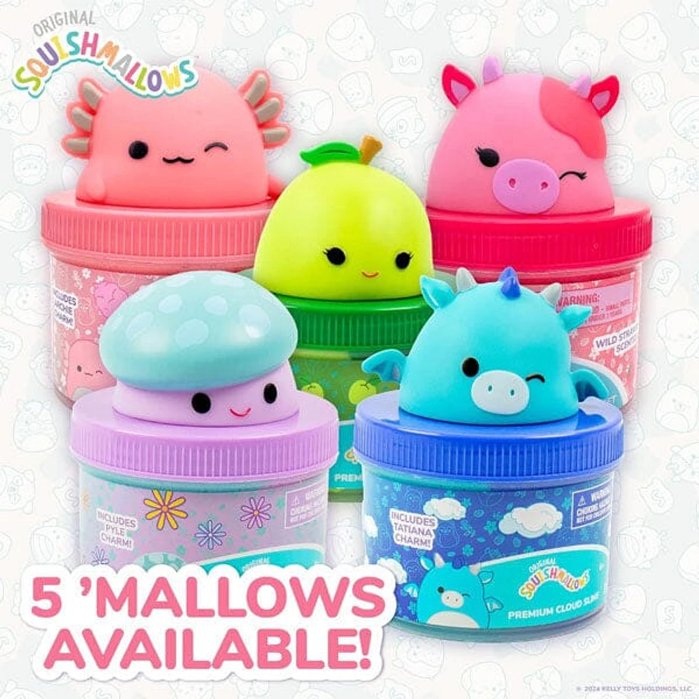 Squishmallows Premium Cloud Slime Fidget Putty Jar Multiple Scents & Styles (Wave 2)