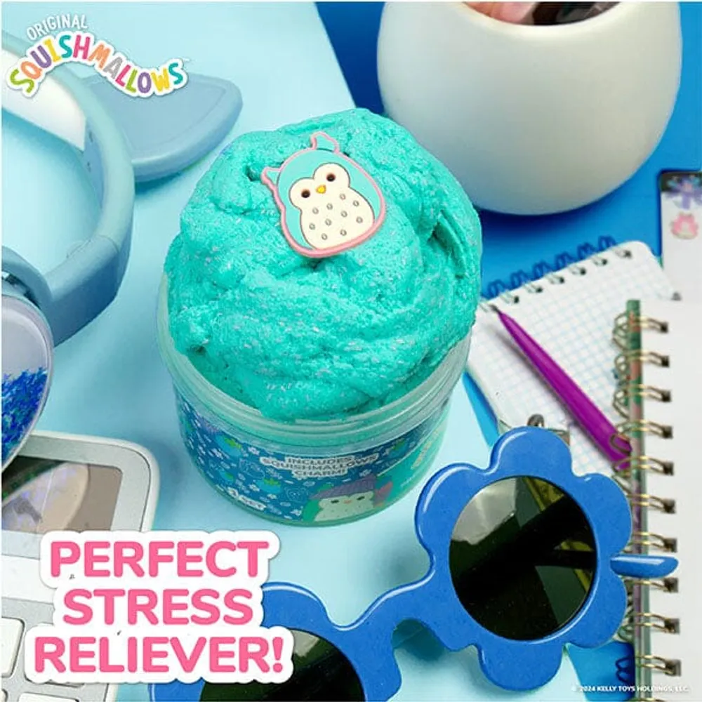 Squishmallows Premium Cloud Slime Fidget Putty Jar Multiple Scents & Styles (Wave 1)