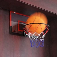 StealthDunk Silent Basketball Indoor Hoop with Clear Backboard