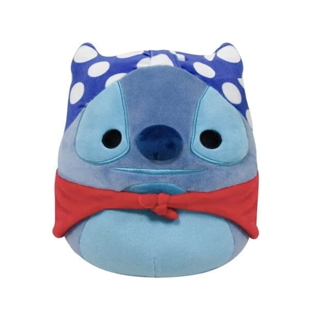 Squishmallows Plush Toys | 8" Disney's Lilo & Stitch Squad | Laundry Stitch