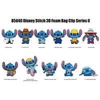 3D Disney's Stitch Character Bag Clips Series 6 Blind Bags (1pc)