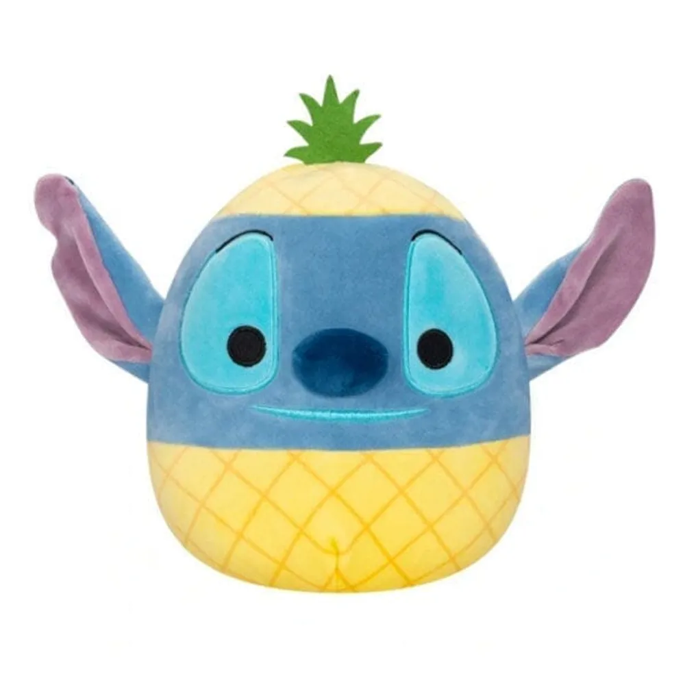 Squishmallows Plush Toys | 8" Disney's Lilo & Stitch Squad | Pineapple Stitch