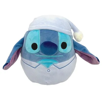 Squishmallows Plush Toys | 8" Disney's Lilo & Stitch Squad | Pyjama Stitch