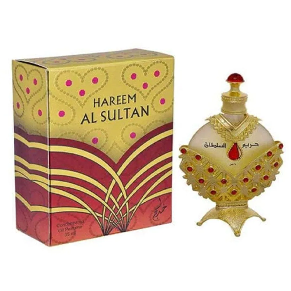 Khadlaj Hareem Al Sultan Gold Oil-Based Perfume Spray (35mL)