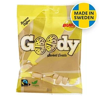 BUBS Godis: Banana Toffee Goody Ovals (90g) Made in Sweden