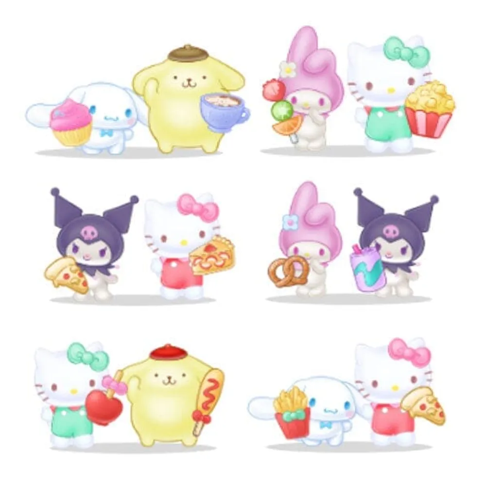 Hello Kitty And Friends: Sweet & Salty Collection 2" Figurine 2-Pack (Characters Ship Asst.)