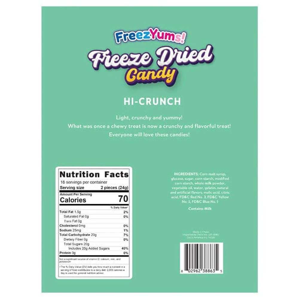 FreezYums! Freeze-Dried Hi-Crunch Fruit Candy (200g)