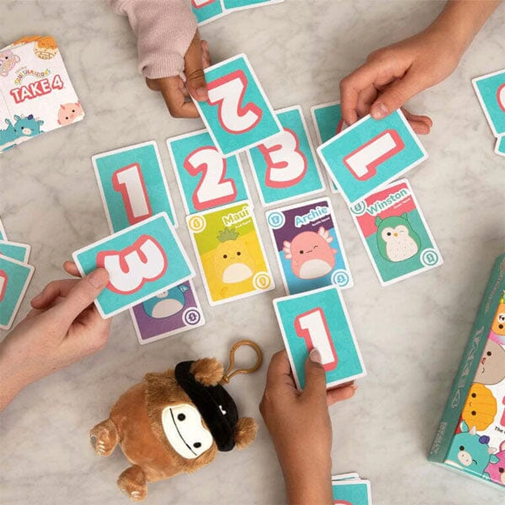 Squishmallows Take4: The Fast-Paced Family Game by The Creators of What Do You Meme