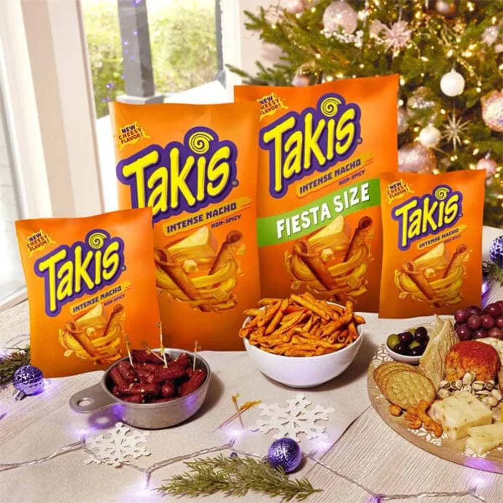 NEW! Limited Edition Takis Intense Nacho Cheese Tortilla Chips (3.25oz)