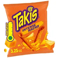 NEW! Limited Edition Takis Intense Nacho Cheese Tortilla Chips (3.25oz)