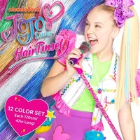 JoJo Siwa's Hair Tinsel Kit | 12 Colors w/ Beads & Application Tool | Showcase Exclusive!