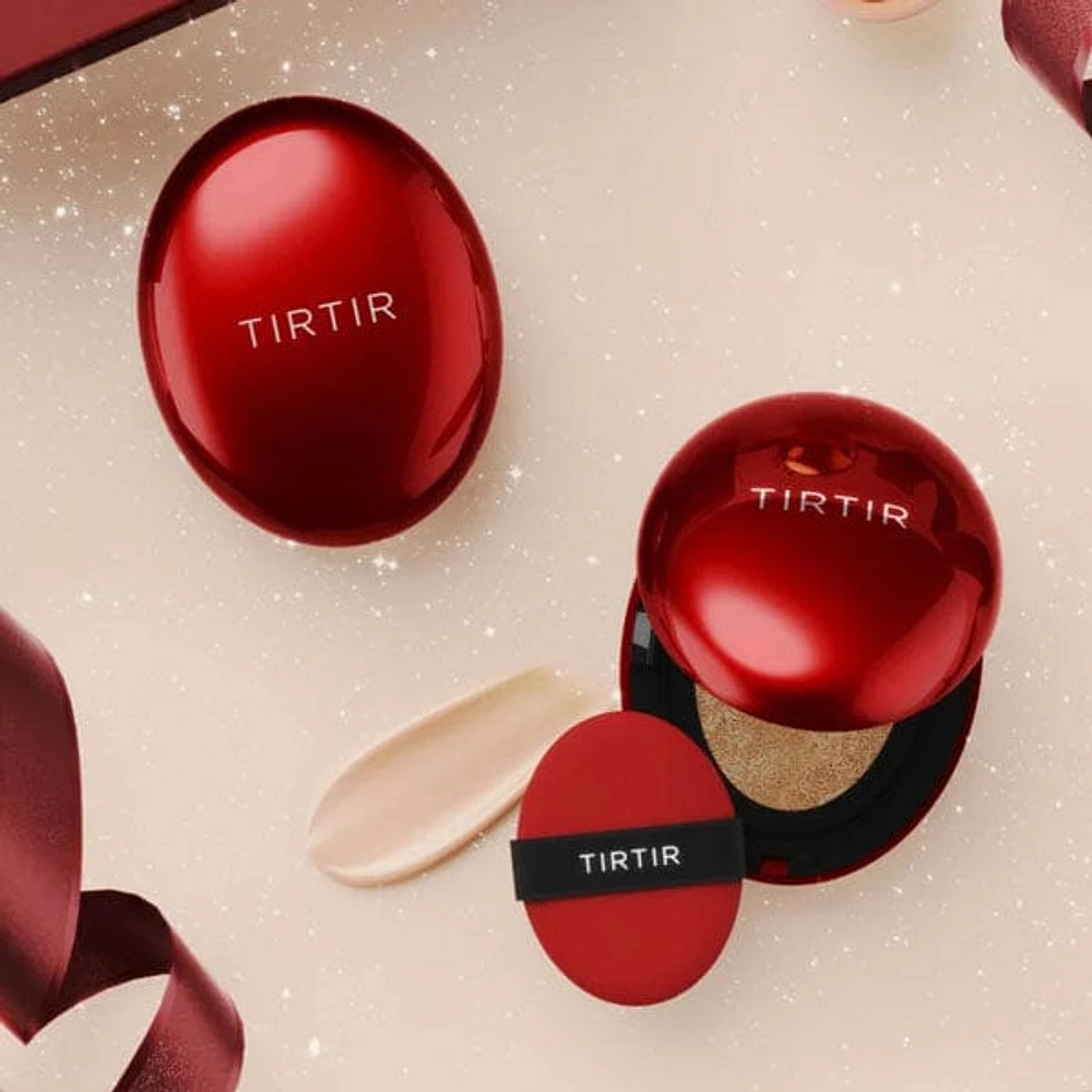 TIRTIR Korean "Mask Fit" Viral Red Cushion Semi-Matte Foundation (Multiple Shades)