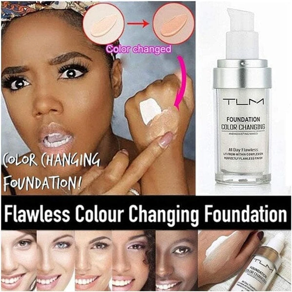 TLM Color-Changing Flawless BB Cream Foundation (30mL)