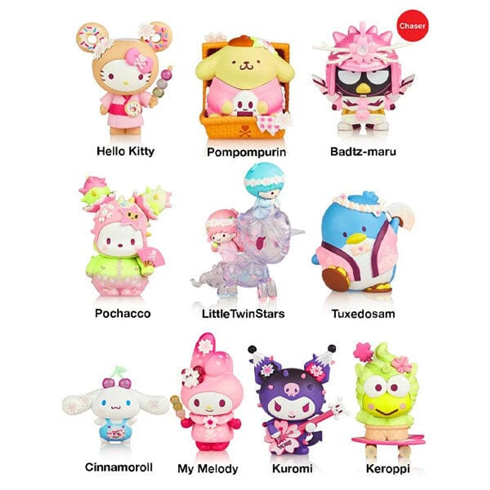 Hello Kitty and Friends x tokidoki 3" Figurine Series 3 Blind Box (1pc)