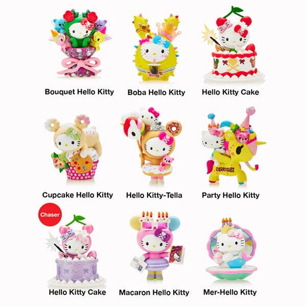 Tokidoki x Sanrio Hello Kitty & Friends 50th Anniversary Series Blind Box (1pc)