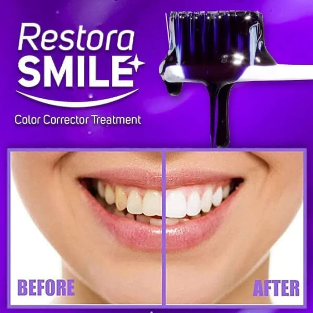 RestoraSMILE (30mL) | Color Corrector Treatment For Whiter Teeth