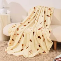 Cozy Cuddler Giant Fleece Tortilla Blanket (80") | As Seen On TikTok!