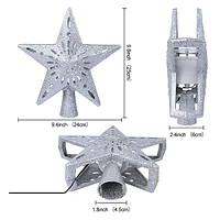 BlizzStar LED Star Christmas Tree Topper With Projector